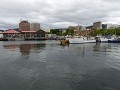 Hobart aan de waterkant.....