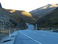 Via de Crowne Range Road van Wanaka naar Queenstow