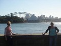 View of Sydney Opera House and Harbour bridge from