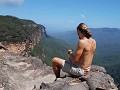 Relax J., enjoy the views over the Blue Mountains
