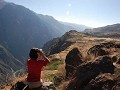Naar de condors kijken in de Colca Canyon.