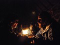 Candle light dinner in Shewula Mountain Camp