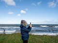 de woeste zee bij Saltbaek