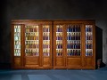 de flessen Calvados 