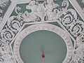 mooi plafond in het kasteel