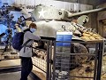 binnen in het museum