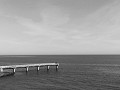 Mulberry Harbour bij vloed