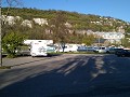 zicht vanuit onze camper