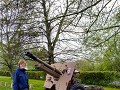Nele aan het kanon