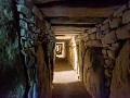 Knowth - één van de onderaardse gangen - waar we n