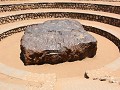 meteoriet van Grootfontein in een amfitheater