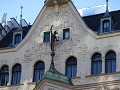 na opera en konditorei flaneren langs mooie gebouw