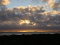 zicht vanop terras amarylis betty's bay bij linda 