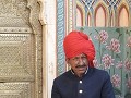 een wachter in Jaipur