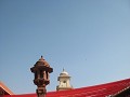 veilig en wel in het proper city palace van Jaipur