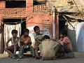 Kids in the Jaipurstreets  (vanop mijn fietsriksja