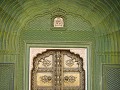 een prachtige poort in Jaipur palace