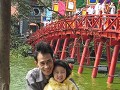 Een Vietnamees meisje en haar vader (speciaal voor