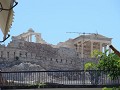 Ein kleiner Blick auf die Akropolis in Athen vor d