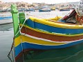 Typische Fischerboote im Hafen von Maraxlook