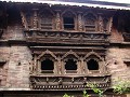 Altes Newari-Haus in Kathmandu (Holzschnitzereien)