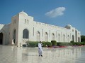 As Sultan Qaboos Grand Mosque in Muscat" .- Die ei