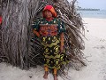 Kunafrau auf der winzig kleinen Insel 40x50 Meter,