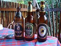 Die drei bekanntesten Biersorten in Tanzania. 
