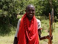 Ein Massai Hirte.