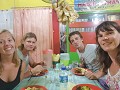 We verbleven bijna allemaal in hetzelfde hostel en