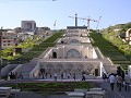 Yerevam, de trap naar monument Armenie / Russia.