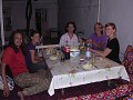 Tashkent laatste avondmaal samen in Gulnaera guest