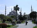Ýstanbul, plein blauwe moskee.