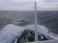 varen op zee van South Georgia naar Antarctica  