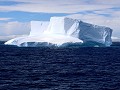 Antarctica, varen door Antarctic Sound, tussen eno