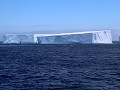 Antarctica, varen door Antarctic Sound, tussen eno