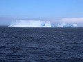 Antarctica, varen door Antarctic Sound, tussen eno