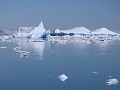 Antarctica, Antarctic Sound, ijsbergen  