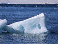 Antarctica, Brown Bluff, ijs voor de kust  