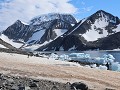 Antarctica, Hope Bay, mooi eiland met Adelie pingu
