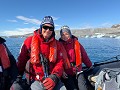 Antarctica, Hope Bay, met Zodiac naar de landingsp