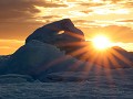 Antarctica, Antarctic Sound, Zodiac avondtour, moo