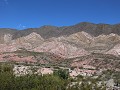 Los Cardones PN naar Cachi, RP33, mirador Nevada d