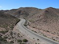 Los Cardones PN, mirador Ojo del Condor, de asfalt