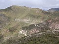 El Carril naar Piedra del Molino, RP33, de bochtig
