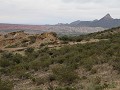 Ischigualasto PP, uitzicht vanaf parkingang