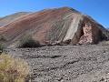 Cerro 7 Colores, rondrit tussen de rotsformaties