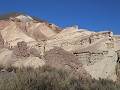 Cerro 7 Colores, rondrit tussen de rotsformaties