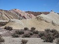 Cerro 7 Colores, rondrit tussen de rotsformaties