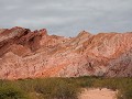 Quebrada de las Conchas, Los Colorados, wandeling